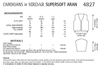 Sirdar 4827 Cardigans in Supersoft Aran (PDF) Knit in a Box