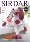 Sirdar 5157 Crochet Rabbit in Snuggly Spots DK and Snuggly DK (PDF) Knit in a Box 
