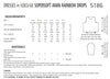 Sirdar 5186 Dresses in Supersoft Aran Rainbow Drops (PDF) Knit in a Box
