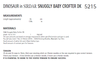 Sirdar 5215 Dinosaur Toy in Sirdar Snuggly Baby Crofter DK (PDF) Knit in a Box