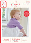 Sirdar 5246 Baby's Boleros in Snuggly Cashmere Merino DK (PDF) Knit in a Box