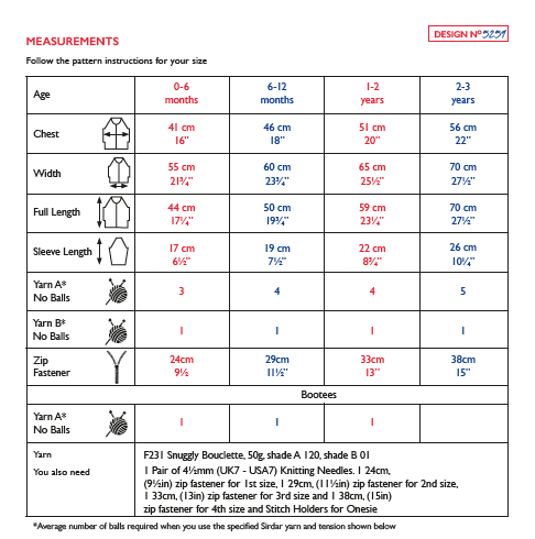 Sirdar 5259 Baby's Hooded Onesie & Booties in Snuggly Bouclette (PDF) Knit in a Box