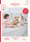 Sirdar 5306 Baby All In One in Sirdar Snuggly Bunny (PDF) Knit in a Box 