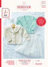 Sirdar 5316 Baby Crochet Cardigan in Sirdar Snuggly Soothing DK (PDF) Knit in a Box