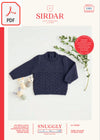 Sirdar 5383 Snuggly Cashmere Merino Silk DK (PDF) Knit in a Box