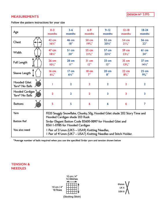 Sirdar 5395 Snuggly Snowflake Chunky & Snuggly DK (PDF) Knit in a Box