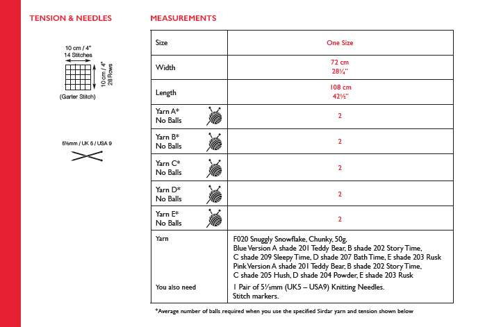 Sirdar 5397 Snuggly Snowflake Chunky (PDF) Knit in a Box