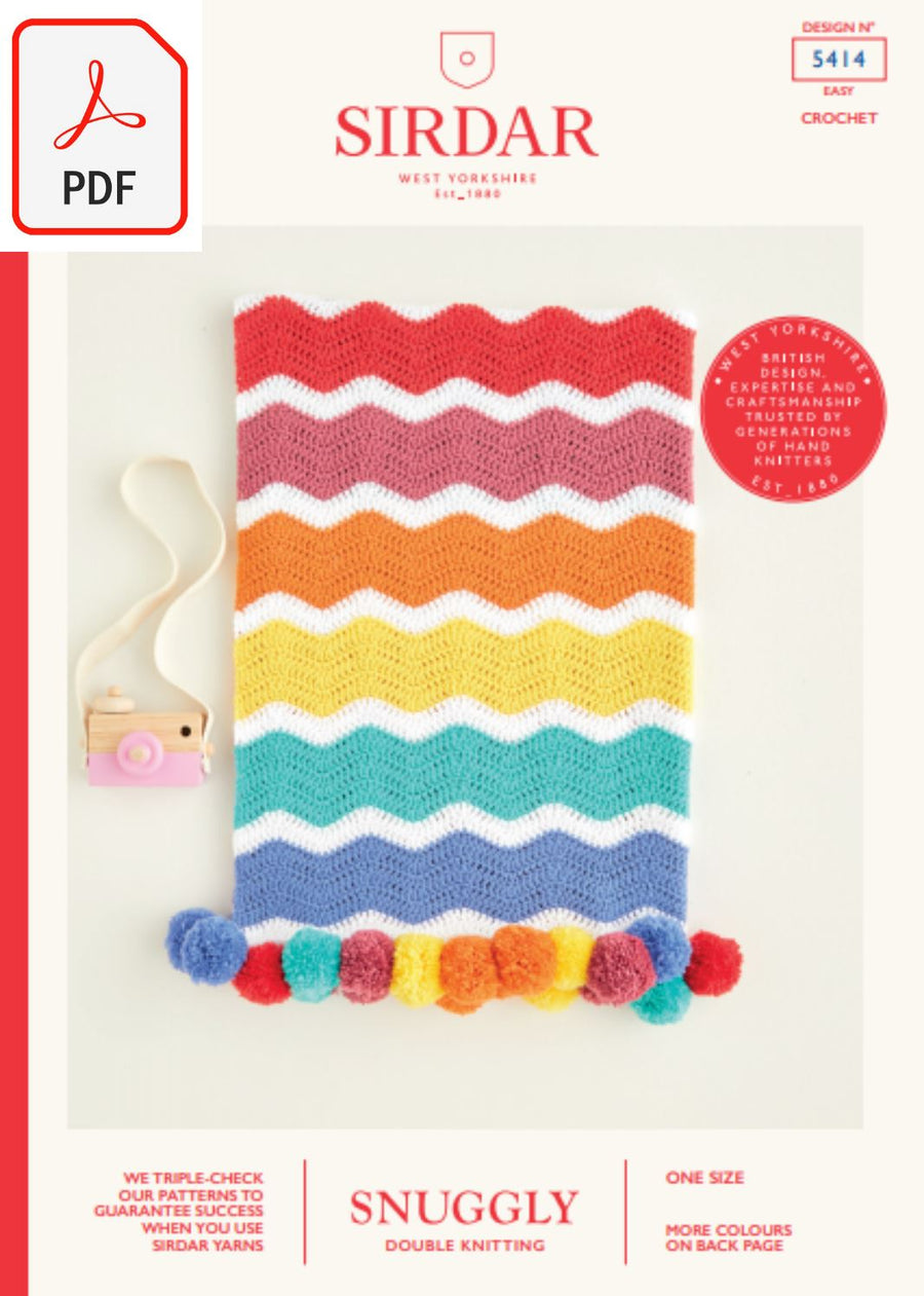 Sirdar 5414 Snuggly DK (PDF) Knit in a Box 