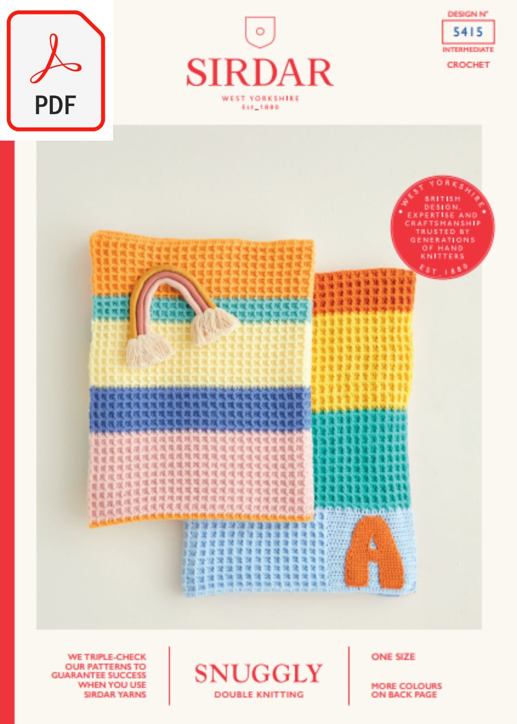 Sirdar 5415 Snuggly DK (PDF) Knit in a Box