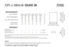 Sirdar 7088 Tops in Soukie DK (PDF) Knit in a Box