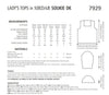 Sirdar 7929 Lady´s Tops in Soukie DK (PDF) Knit in a Box