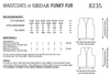 Sirdar 8235 Ladies / Childrens Waistcoat in Sirdar Funky Fur (PDF) Knit in a Box