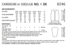 Sirdar 8246 Ladies Cardigan in Sirdar No.1 DK (PDF) Knit in a Box