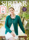 Sirdar 8246 Ladies Cardigan in Sirdar No.1 DK (PDF) Knit in a Box 