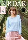 Sirdar 8272 Ladies Sweater in Sirdar No.1 Aran Stonewashed (PDF) Knit in a Box