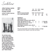 Sirdar Sublime 6042 Jolly Hockey Socks in Baby Cashmere Merino Silk DK (PDF) Knit in a Box