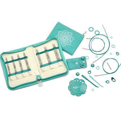 The Mindful Collection: Knitting Pin Set: Circular: Interchangeable (13cm): Believe Knit in a Box